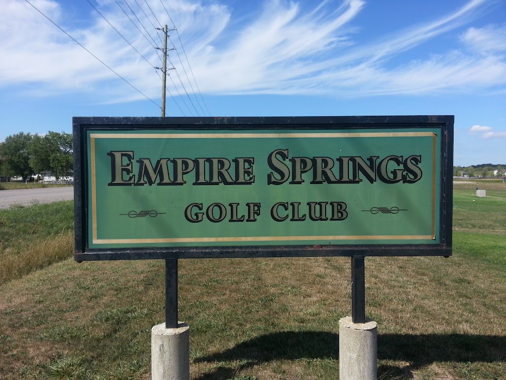 Empire Springs Golf Club | 1026 Haldimand County Hwy 56, York, ON N0A 1R0, Canada | Phone: (905) 772-2100