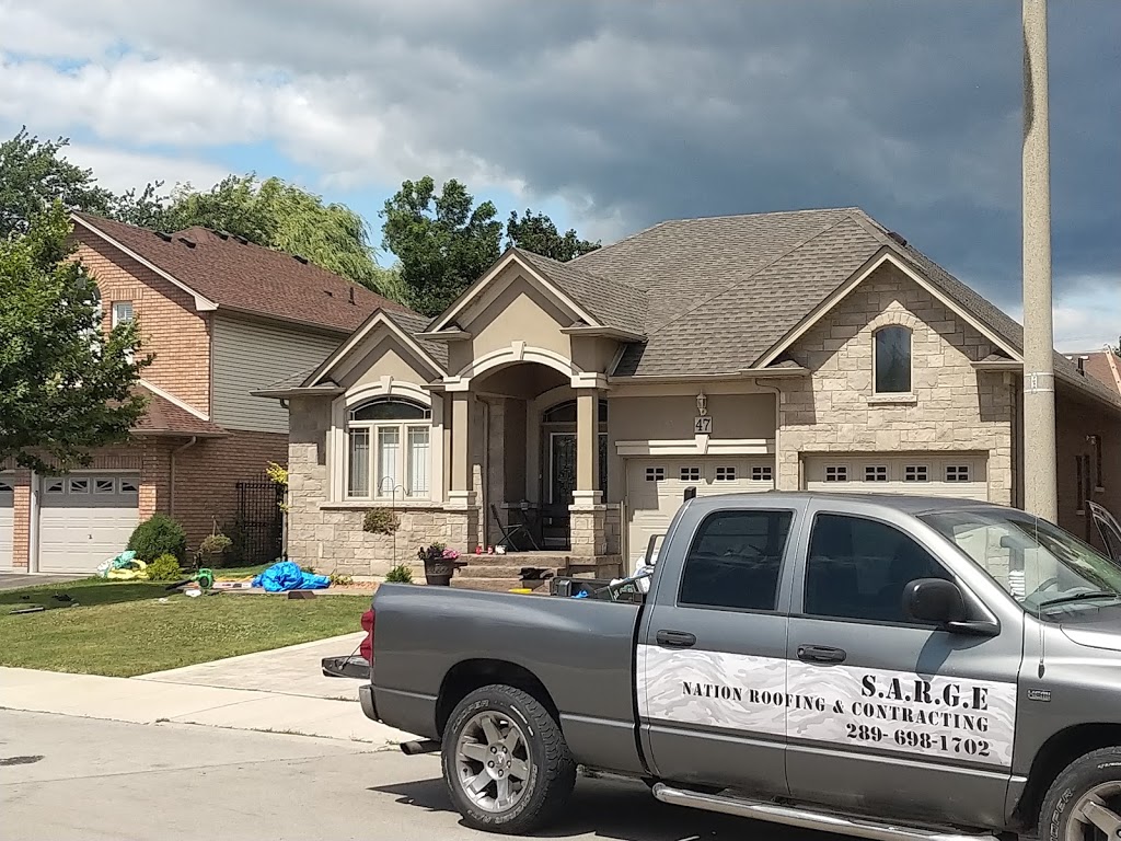 S.A.R.G.E NATION ROOFING & CONTRACTING | 82 Lynbrook Dr, Hamilton, ON L9C 2K7, Canada | Phone: (289) 698-1702