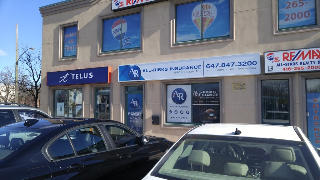 All-Risks Insurance Brokers Limited | 2281 Kingston Rd Unit C, Scarborough, ON M1N 1M6, Canada | Phone: (647) 847-3200