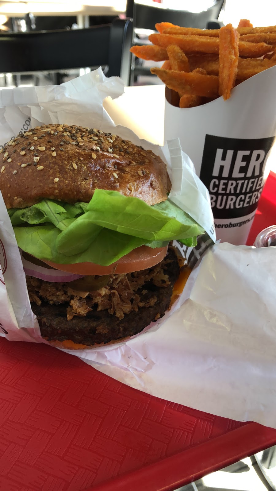 Hero Certified Burgers | Richmond Green Market Place, 10755 Leslie St #201a, Richmond Hill, ON L4S 0B2, Canada | Phone: (905) 780-8890