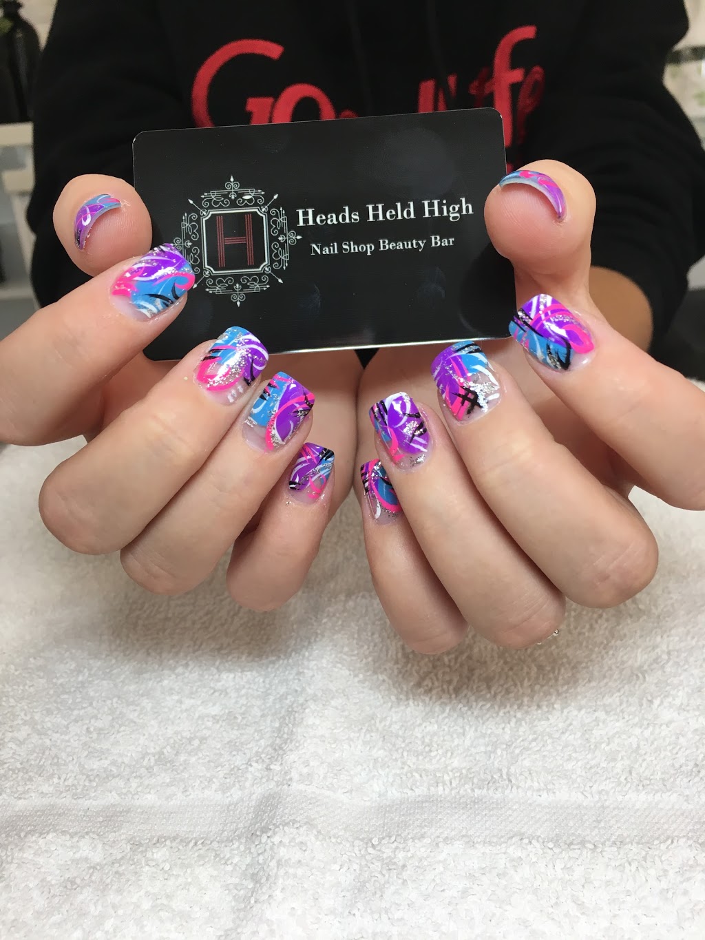 Heads Held High Nail Shop Beauty Bar | 70 Livingston Ave #1, Grimsby, ON L3M 1K9, Canada | Phone: (905) 309-4444