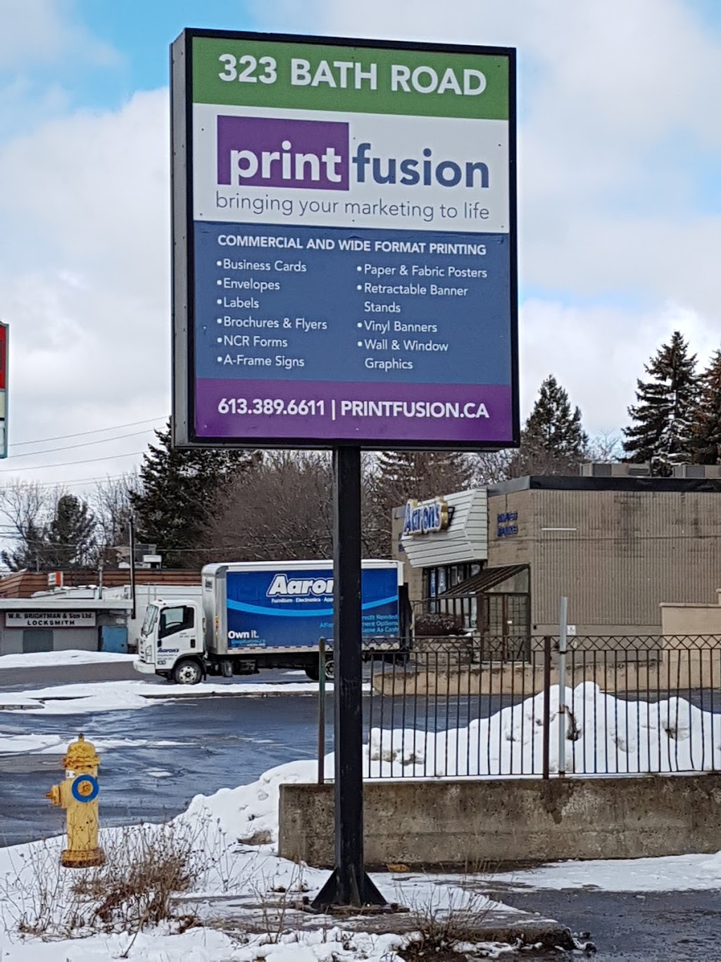 PrintFusion Inc. | 323 Bath Rd, Kingston, ON K7M 2X6, Canada | Phone: (613) 389-6611