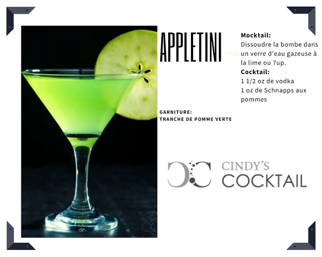 Cindys Cocktail | 3341 26e Av, Saint-Prosper, QC G0M 1Y0, Canada | Phone: (418) 313-9240