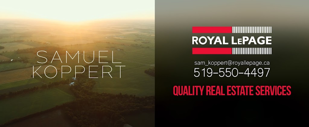 Samuel Koppert REALTOR | 11 Main St W, Norwich, ON N0J 1P0, Canada | Phone: (519) 550-4497