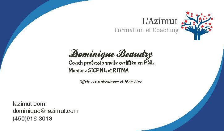 Lazimut Formation Et Coaching | 232 Bd du Lac Vallée O, Sainte-Béatrix, QC J0K 1Y0, Canada | Phone: (450) 916-3013