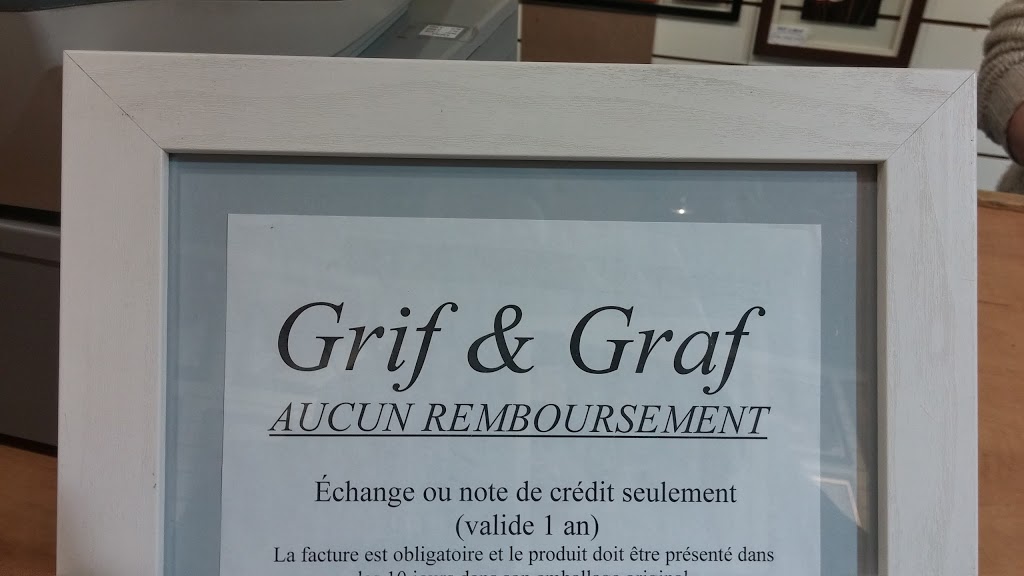 Grif & Graf | 3050 Bd De Portland, Sherbrooke, QC J1L 1R8, Canada | Phone: (819) 569-2548