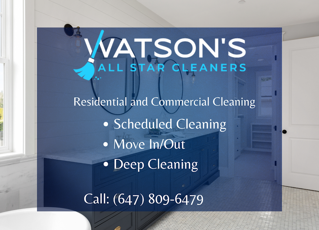 Watsons All Star Cleaners | 6 Eva Rd, Etobicoke, ON M9C 0B9, Canada | Phone: (647) 809-6479