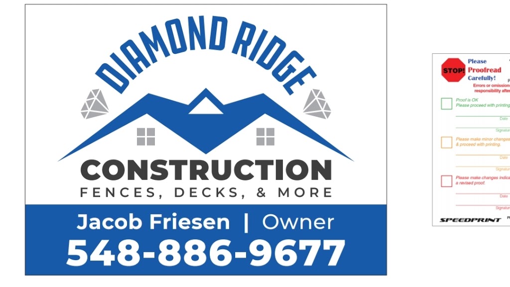 Diamond Ridge Construction | 108 Mill St E, Leamington, ON N8H 1S5, Canada | Phone: (548) 886-9677