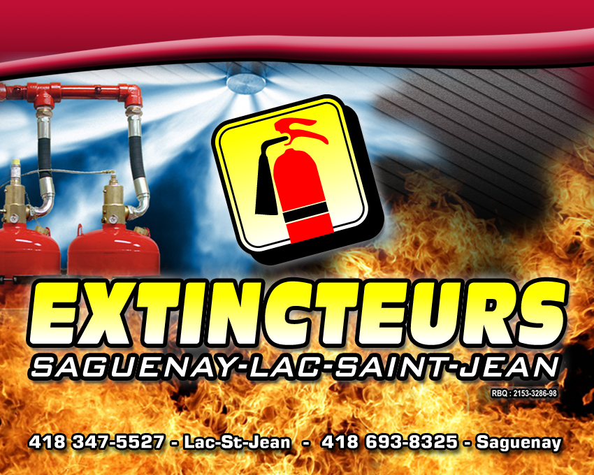 Extincteurs Saguenay Lac St-Jean Inc | 1030 1re Rue, LAscension-de-Notre-Seigneur, QC G0W 1Y0, Canada | Phone: (418) 347-5527