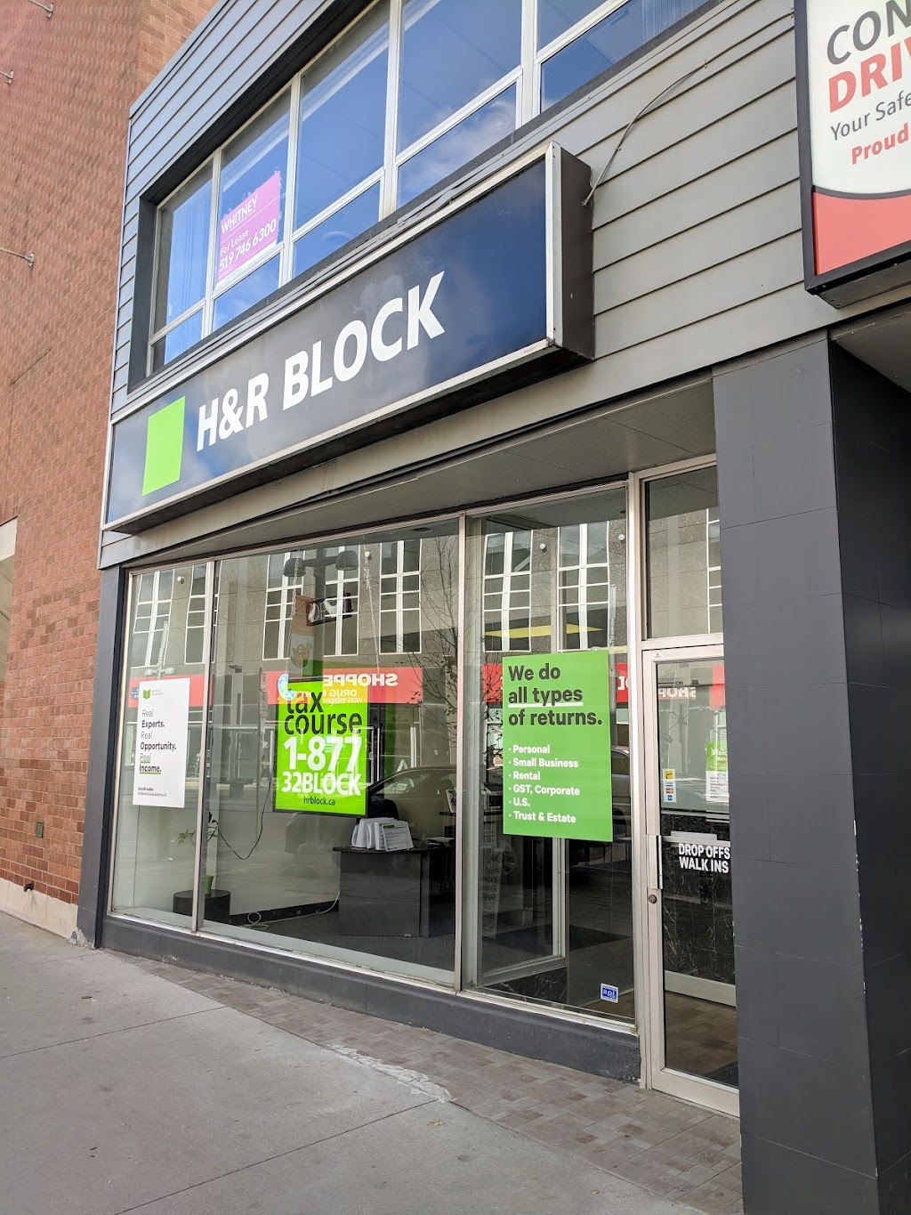 H&R Block | 259 King St W, Kitchener, ON N2G 1B1, Canada | Phone: (519) 743-4313