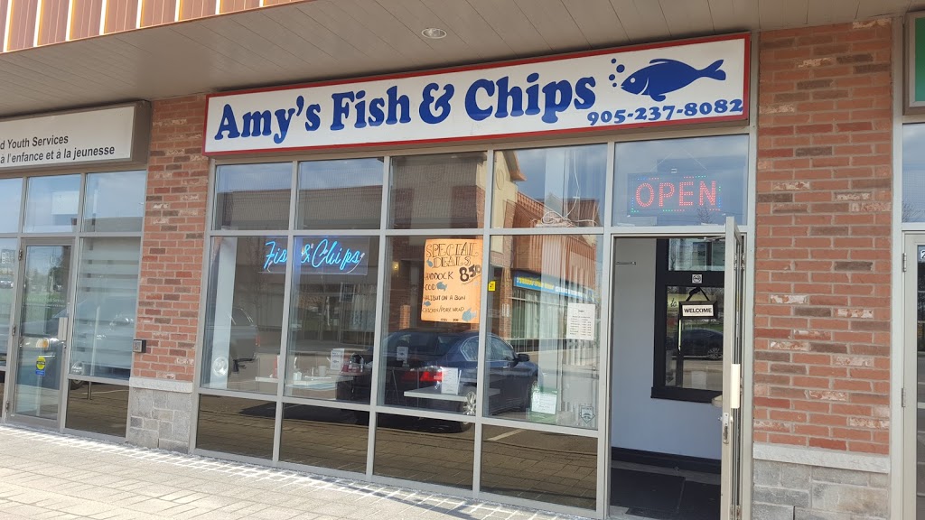 Amys Fish & Chips | 1285 Elgin Mills Rd E #24, Richmond Hill, ON L4S 0B5, Canada | Phone: (905) 237-8082