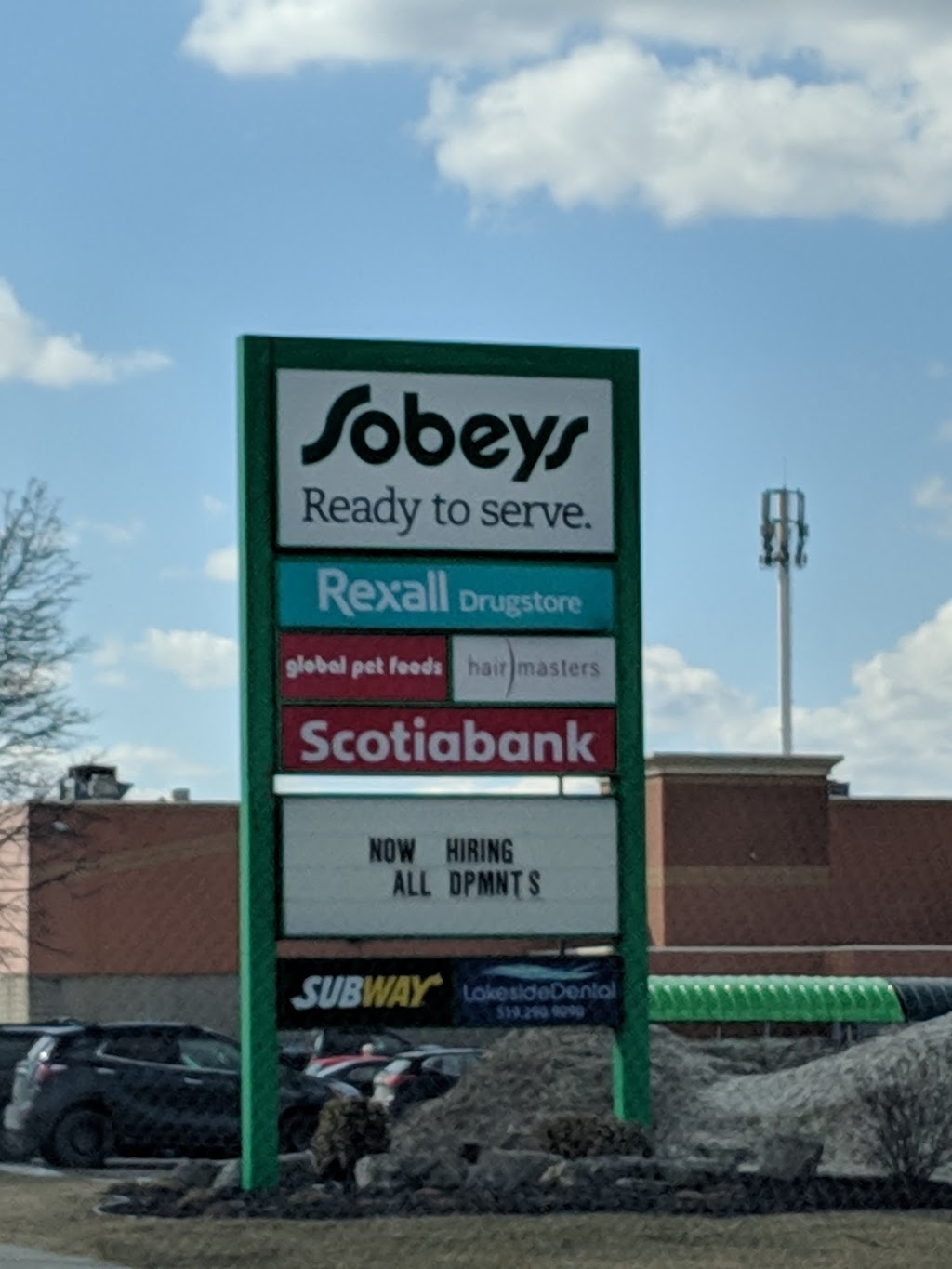 Sobeys Plaza | 385 Springbank Ave, Woodstock, ON N4T 1R3, Canada | Phone: (519) 421-3340