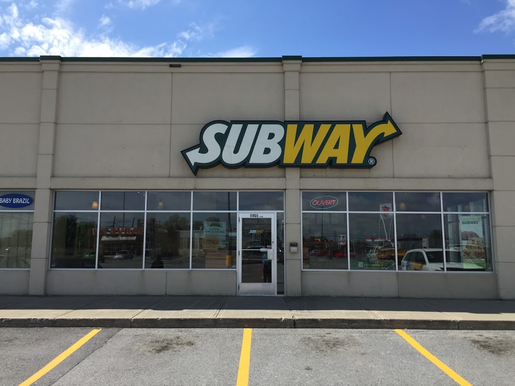 Subway | 5965 Rue Martineau, Saint-Hyacinthe, QC J2S 8B1, Canada | Phone: (450) 253-3022