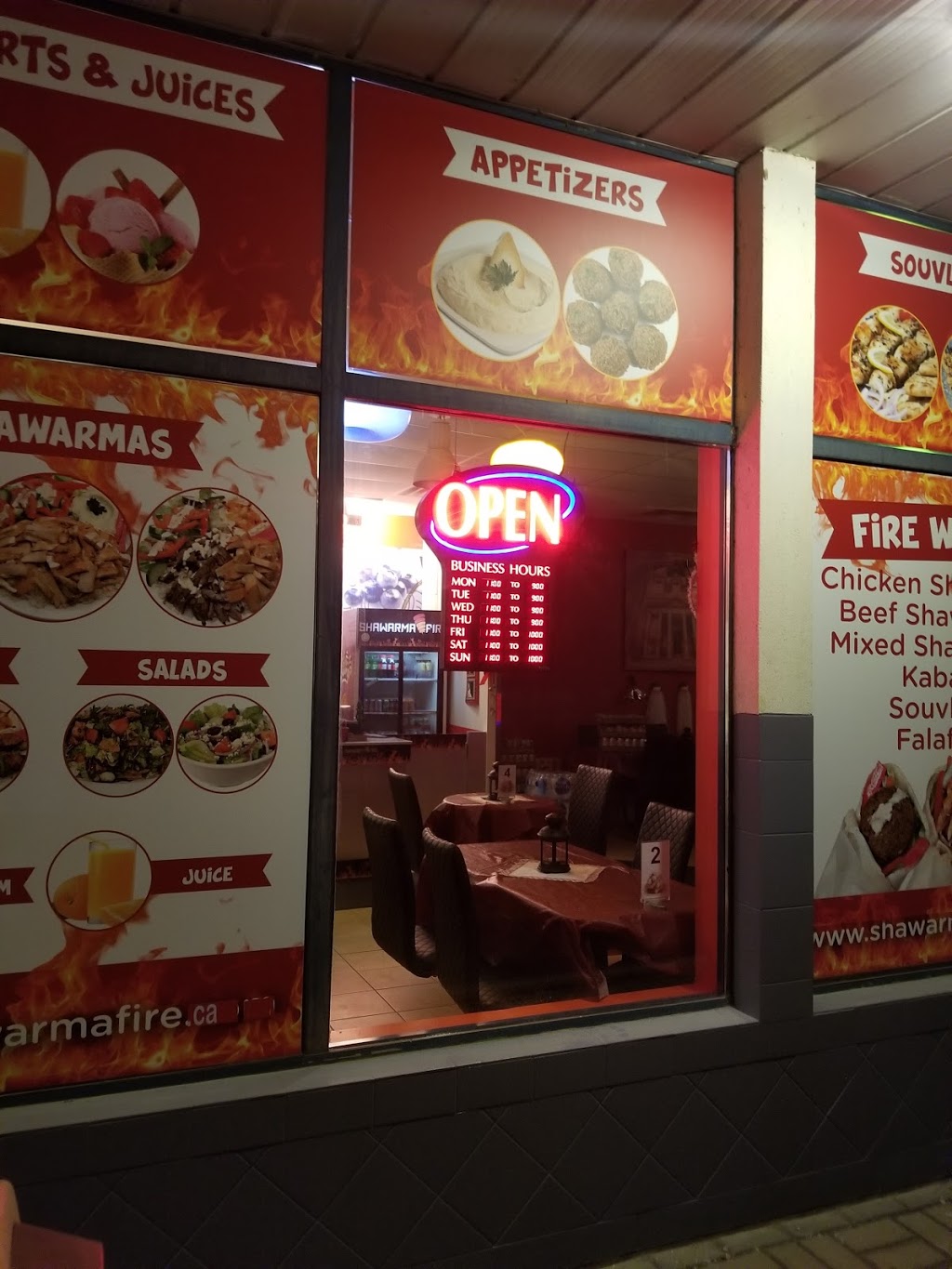 Shawarma Fire | 945 Innisfil Beach Rd, Innisfil, ON L9S 1V3, Canada | Phone: (705) 431-0404