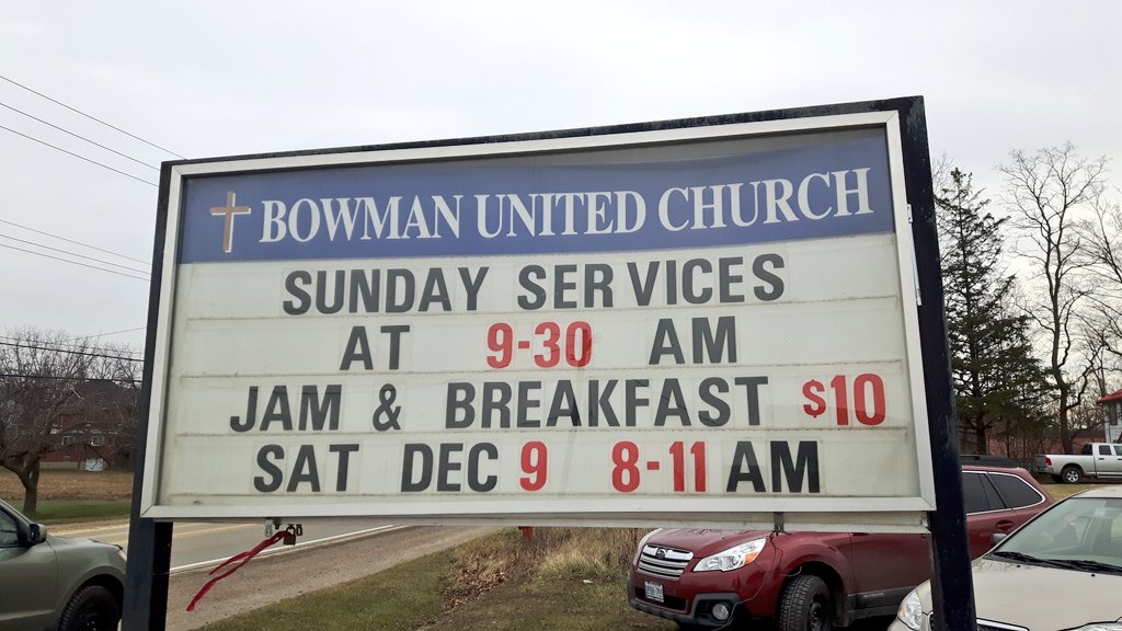 Bowman United Church | 880 Garner Rd E, Ancaster, ON L9G 3K9, Canada | Phone: (905) 648-0505