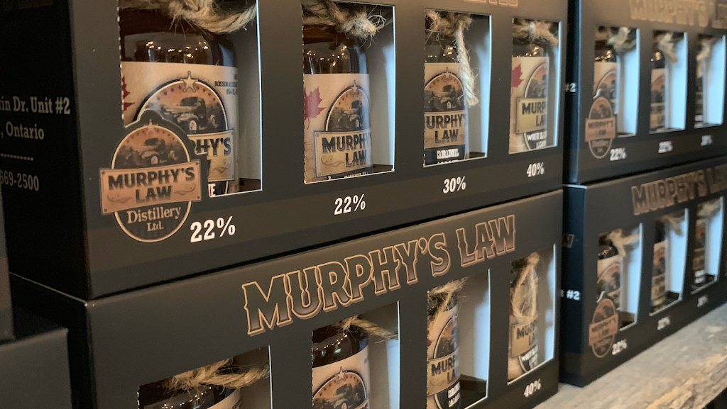 Murphys Law Distillery Ltd. | 90 Earl Martin Dr Unit 2, Elmira, ON N3B 2P5, Canada | Phone: (519) 669-2500