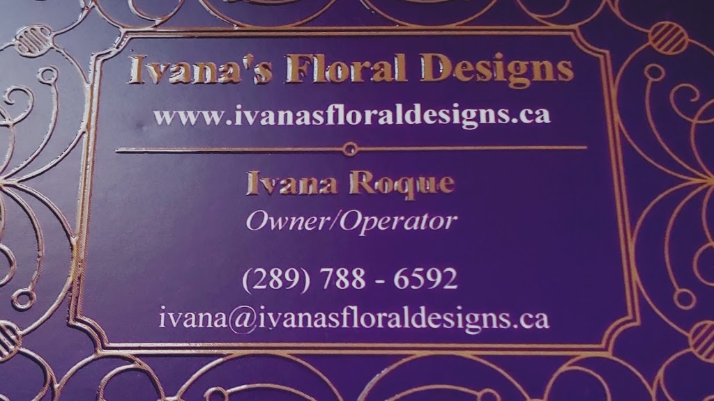 www.ivanasfloraldesigns.ca | 153 Strachan St E, Hamilton, ON L8L 3M7, Canada | Phone: (289) 788-6592