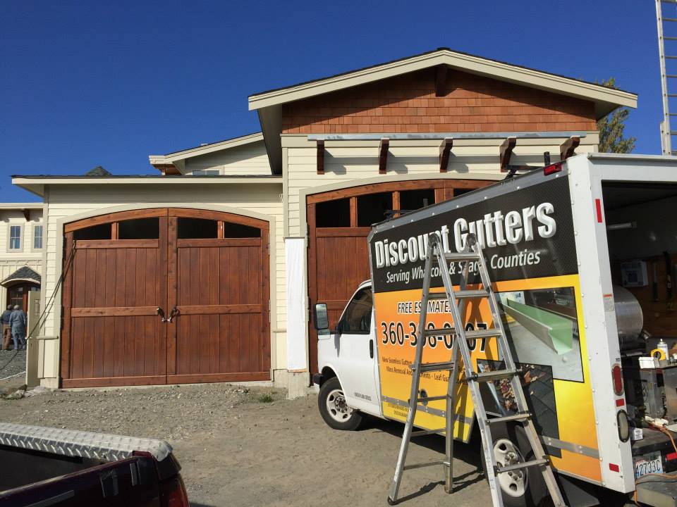 Discount Gutters | 378 W King Tut Rd, Bellingham, WA 98226, USA | Phone: (360) 398-0307