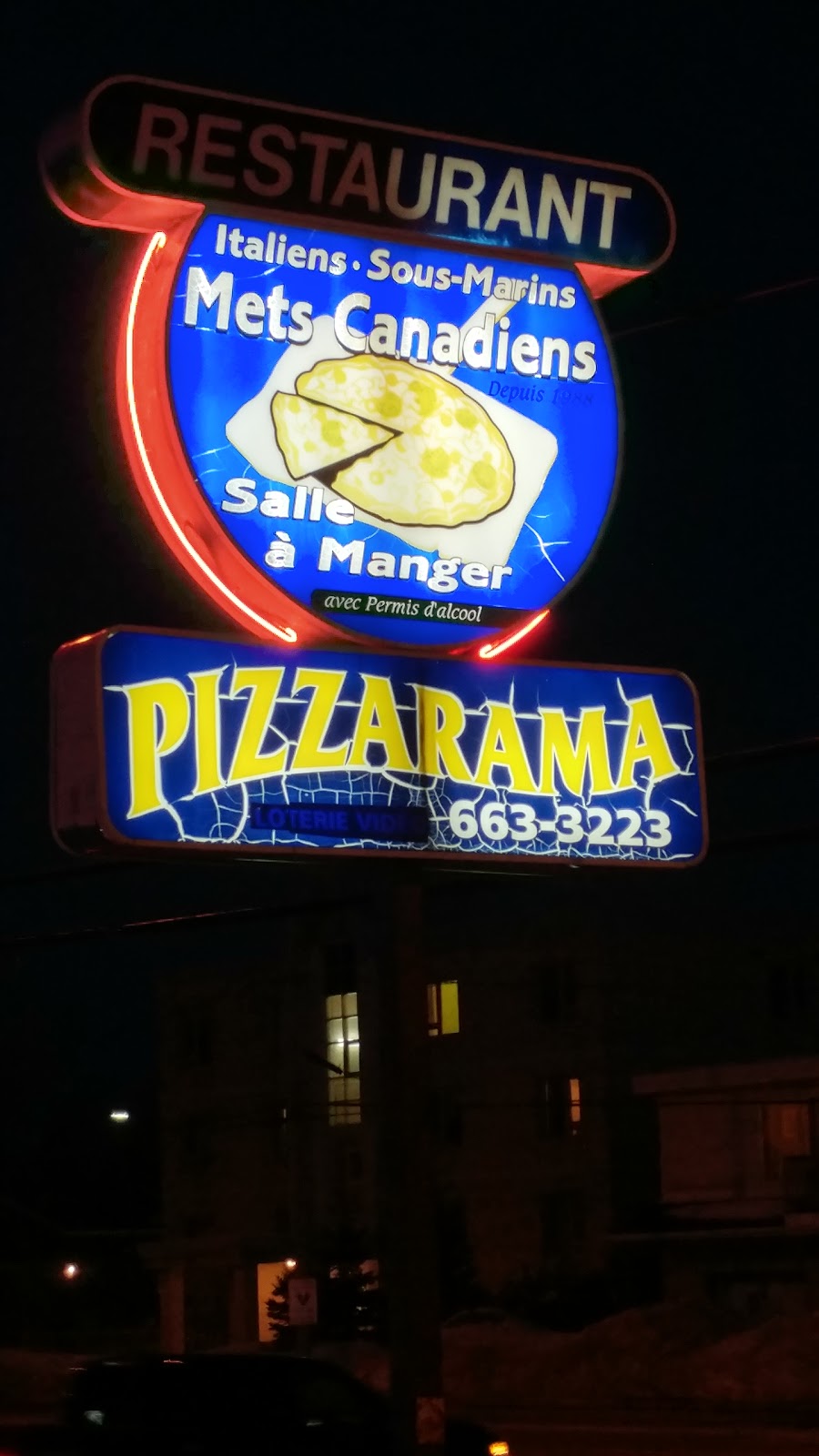 Pizzarama Gatineau | 835 Boulevard Maloney E, Gatineau, QC J8P 1G9, Canada | Phone: (819) 663-3223