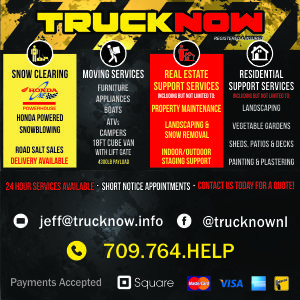 Truck Now | 69 Southside Rd, Petty Harbour-Maddox Cove, NL A0A 3H0, Canada | Phone: (709) 764-4357