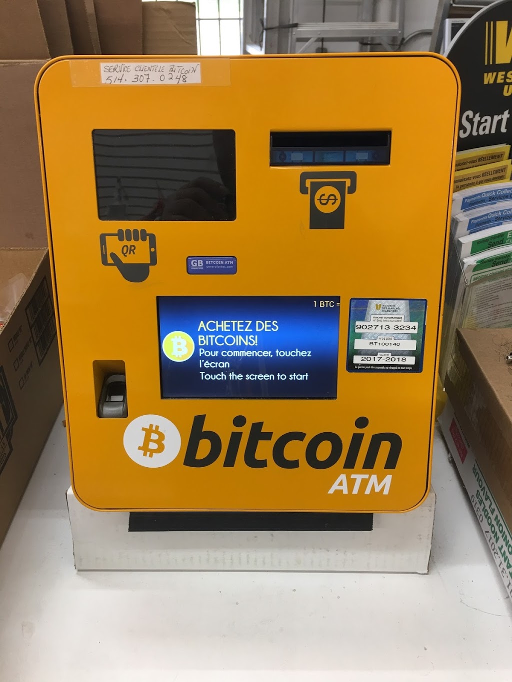 GoBitcoin.ca Canada Bitcoin ATM | 1325 Boulevard Curé-Poirier O, Longueuil, QC J4K 2G7, Canada | Phone: (514) 307-0248