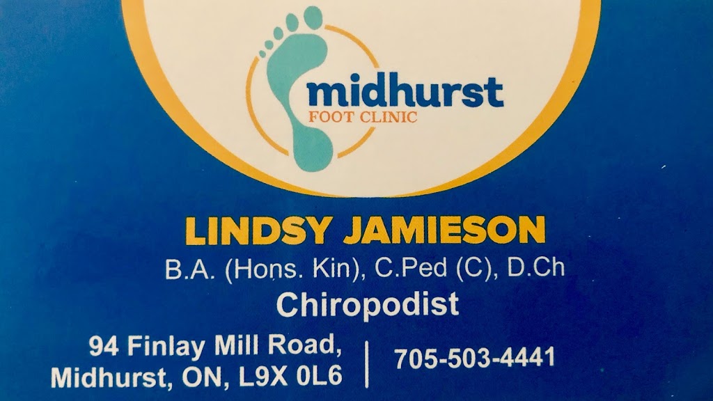 Midhurst Foot Clinic | 94 Finlay Mill Rd, Midhurst, ON L9X 0L6, Canada | Phone: (705) 503-4441