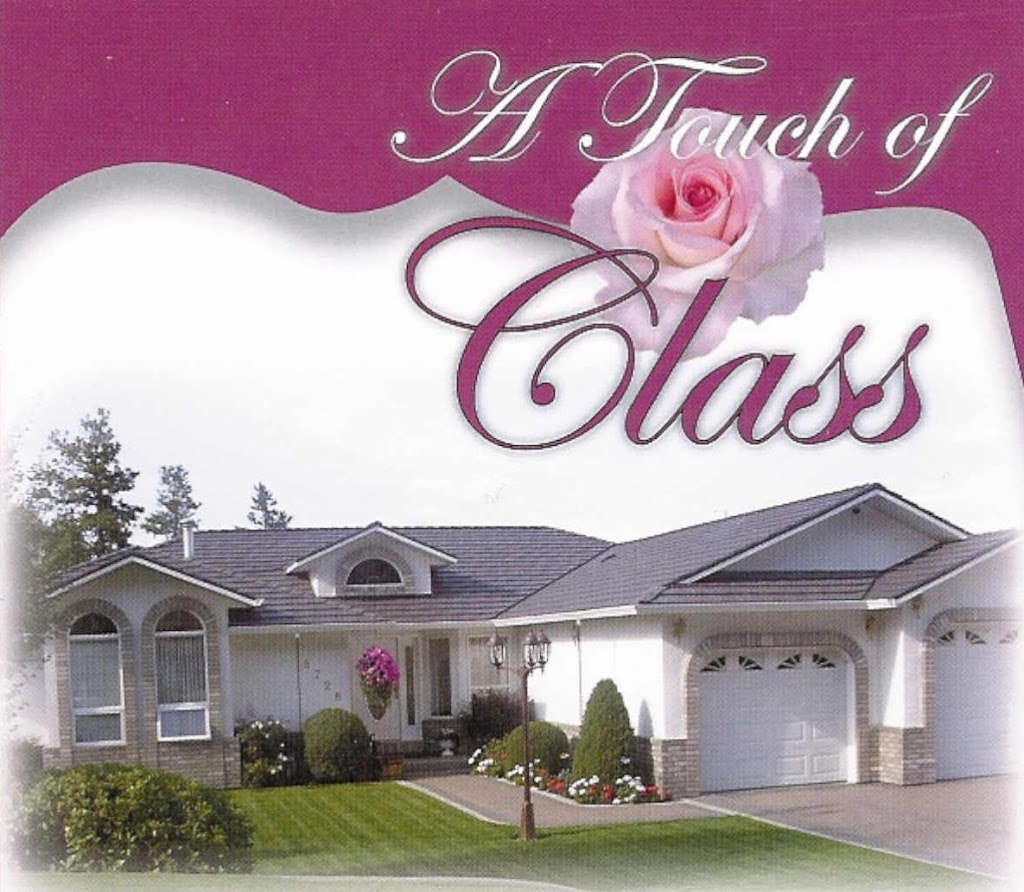 A Touch of Class Bed & Breakfast | 8728 Milne Rd, Summerland, BC V0H 1Z7, Canada | Phone: (250) 494-9380