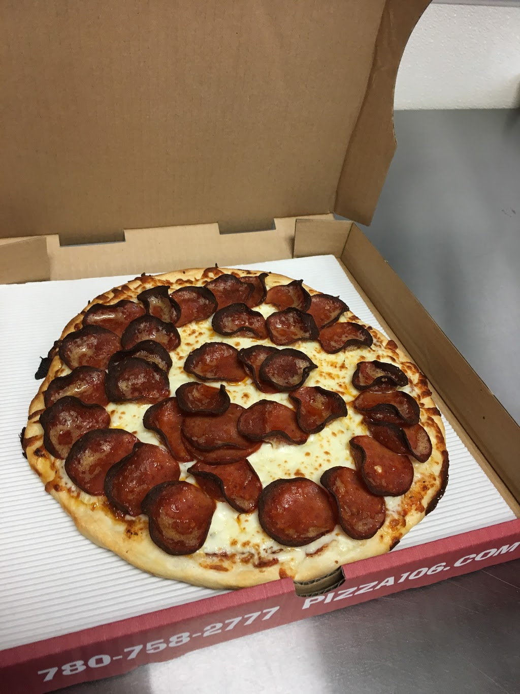 Pizza 106 | 4211 106 St NW # 183, Edmonton, AB T6J 6P3, Canada | Phone: (780) 758-2777