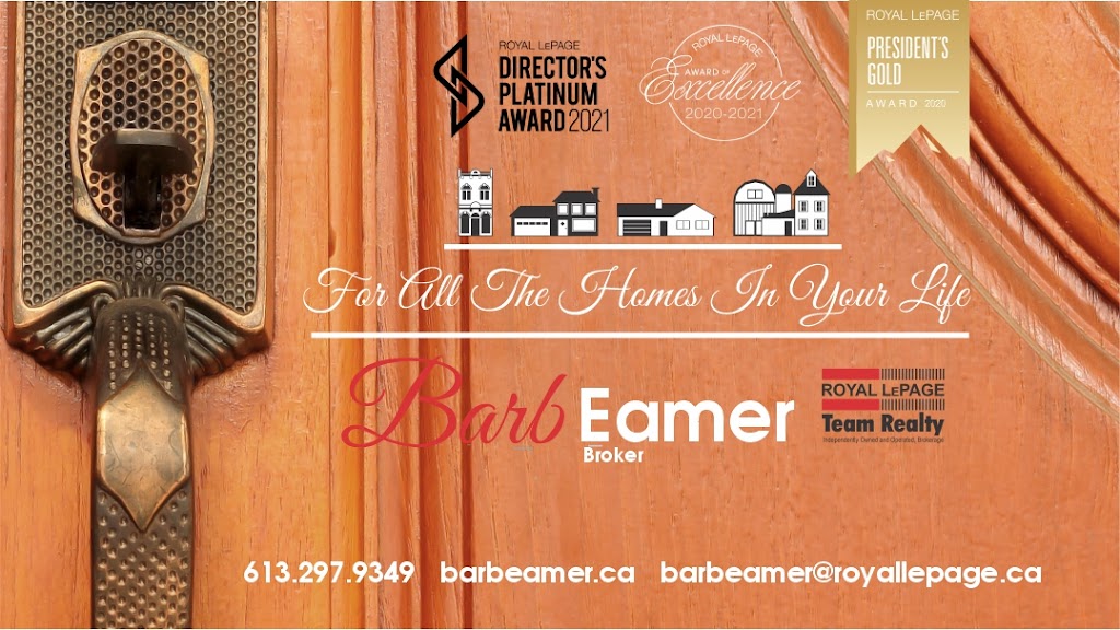 Barb Eamers Real Estate in Ottawa and the Valley | 6081 Hazeldean Rd #12b, Stittsville, ON K2S 1B9, Canada | Phone: (613) 297-9349