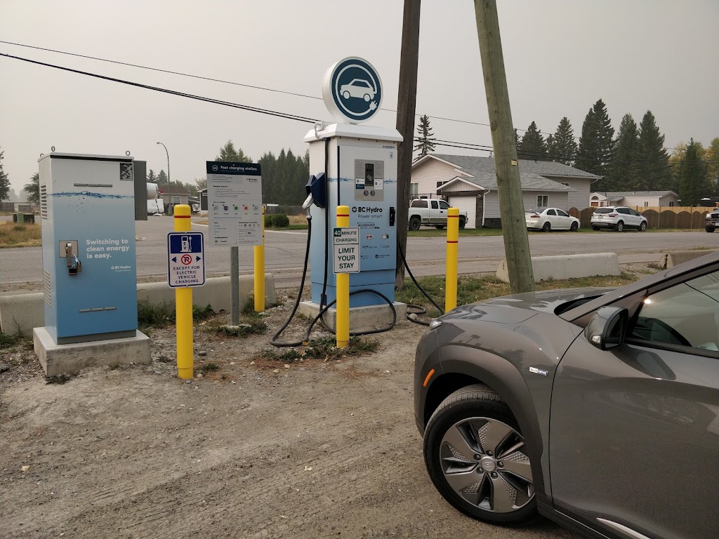 BC Hydro Charging Station | 4925 Burns Ave, Canal Flats, BC V0B 1B0, Canada | Phone: (866) 338-3369