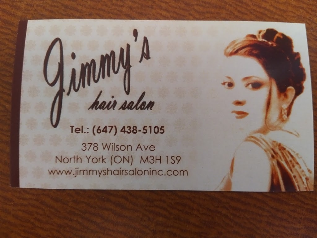 Jimmys Hair Salon | 378 Wilson Ave, North York, ON M3H 1S9, Canada | Phone: (647) 438-5105