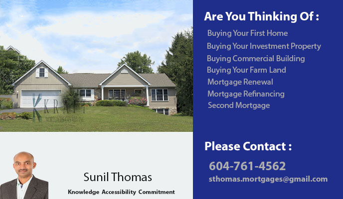 Sunil Thomas Mortgages | 8912 Watson Dr, Delta, BC V4C 4T6, Canada | Phone: (604) 761-4562