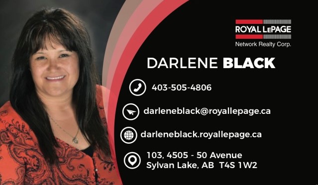 Darlene Black - Royal LePage Network Realty Corp | 4505 50 Ave #103, Sylvan Lake, AB T4S 1W2, Canada | Phone: (403) 505-4806