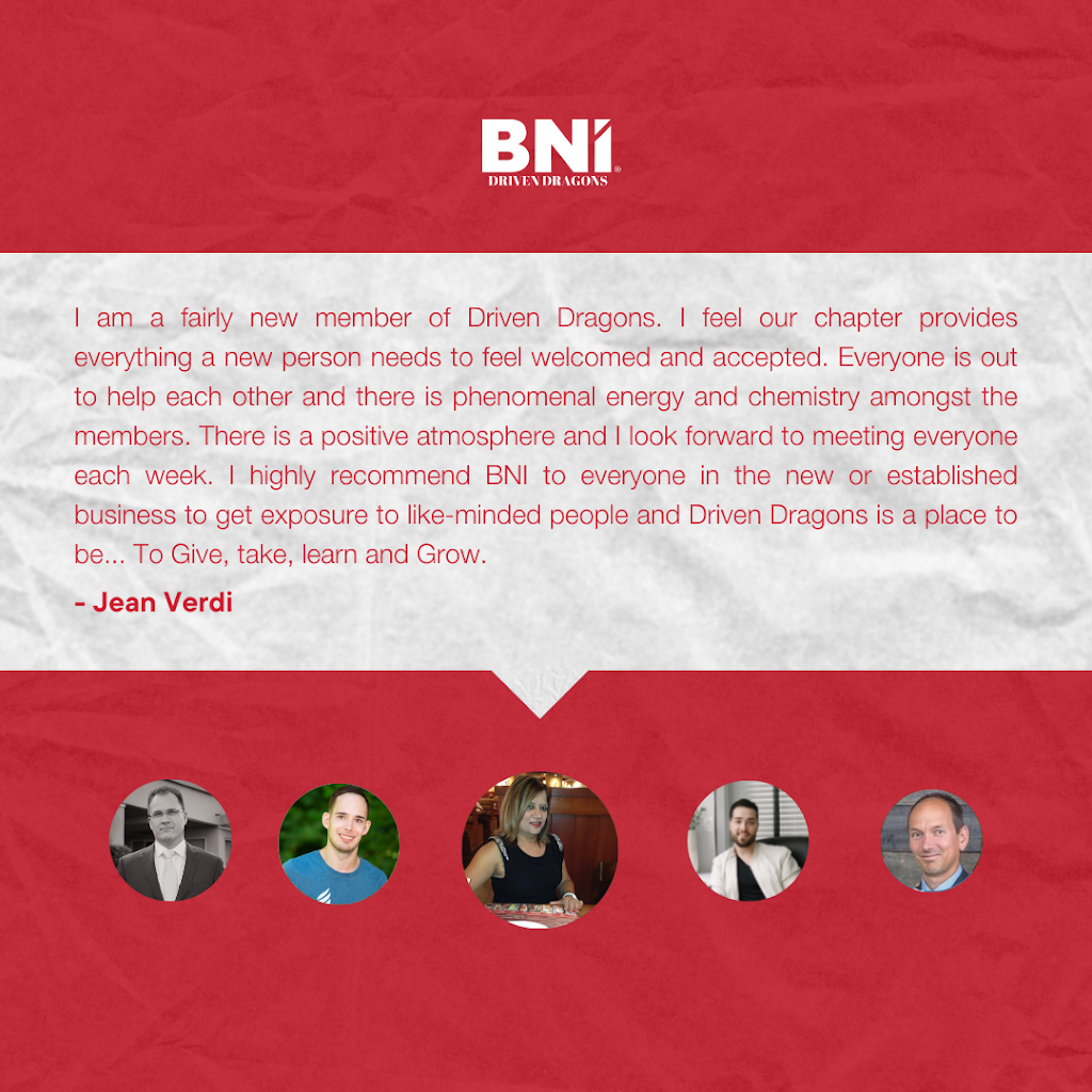 BNI Driven Dragons - Business Networking Company in Richmond - Vancouver | 10771 Bamberton Dr, Richmond, BC V7A 1K6, Canada | Phone: (604) 961-5860