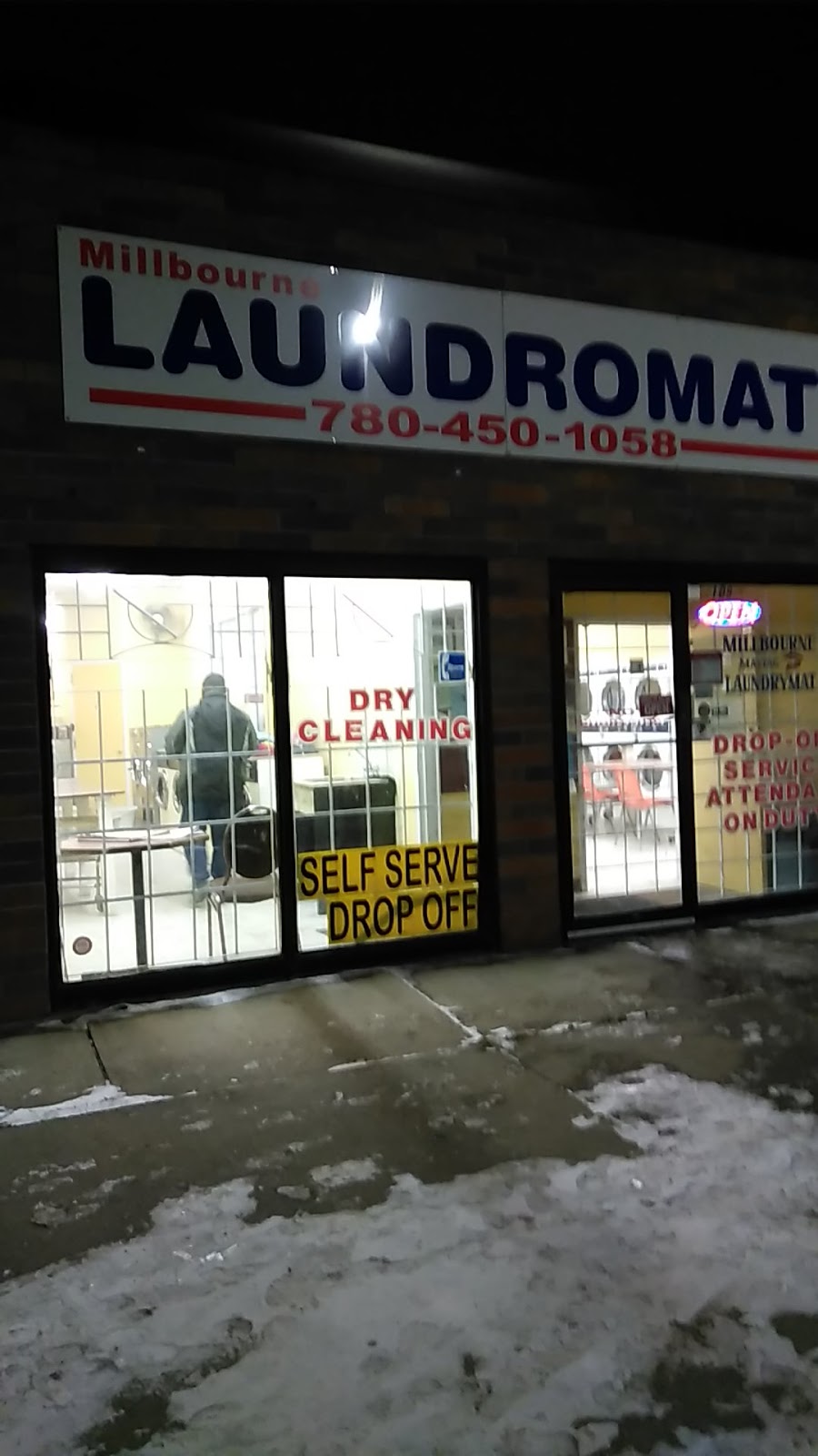 Millbourne Laundromat | 109 Millbourne Rd E Northwest, Edmonton, AB T6K 1P6, Canada | Phone: (780) 450-1058