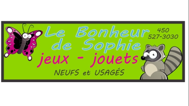 Le Bonheur De Sophie | 331 Rue de Rouville, Beloeil, QC J3G 1X1, Canada | Phone: (450) 527-3030