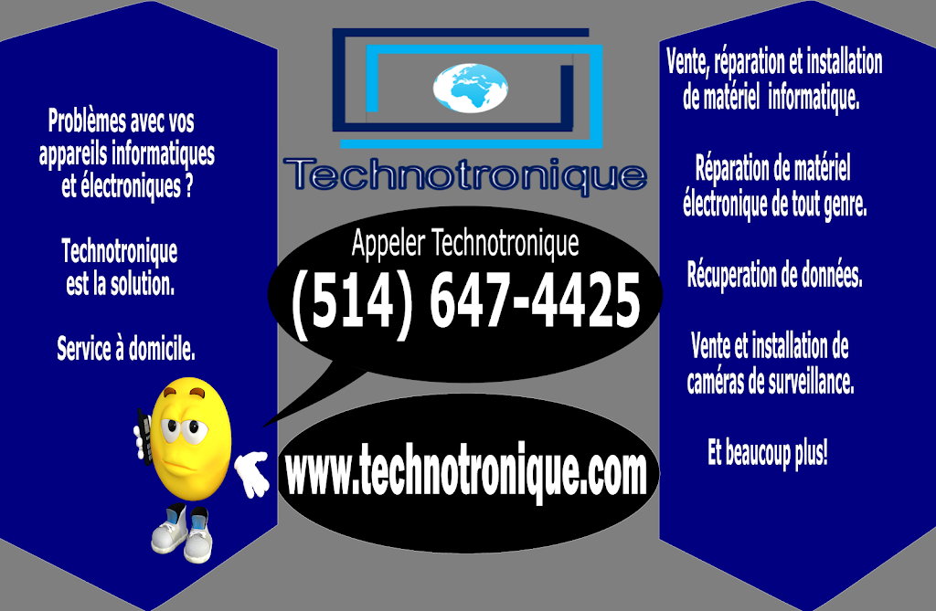 Technotronique | 176 Rue du Guéret, LÉpiphanie, QC J5X 3Z2, Canada | Phone: (514) 647-4425