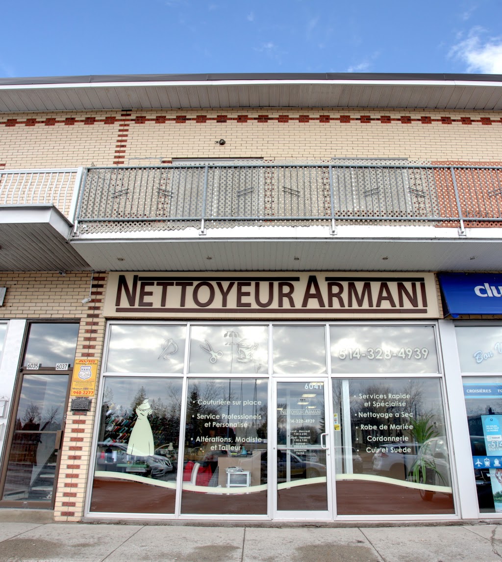 Nettoyeur Armani | 6041 Boulevard Robert, Saint-Léonard, QC H1P 1M9, Canada | Phone: (514) 328-4939