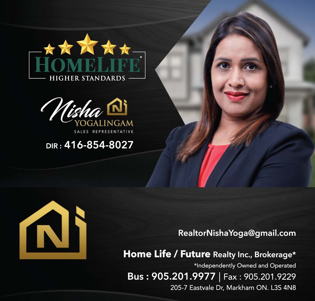 Realtor NishaYoga | 7 Eastvale Dr #205, Markham, ON L3S 4N8, Canada | Phone: (416) 854-8027