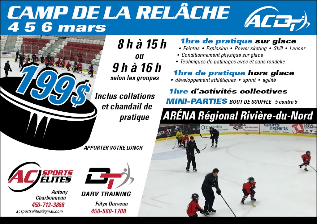 Ac Sports Élites | 720 Rue Filion, Saint-Jérôme, QC J7Z 5X1, Canada | Phone: (450) 712-3868