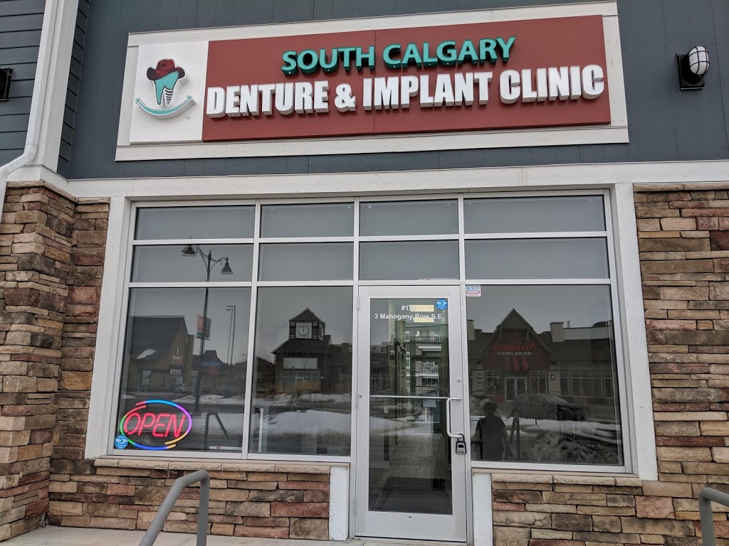 South Calgary Denture & Implant Clinic | 3 Mahogany Row SE #120, Calgary, AB T3M 2T6, Canada | Phone: (403) 475-5001