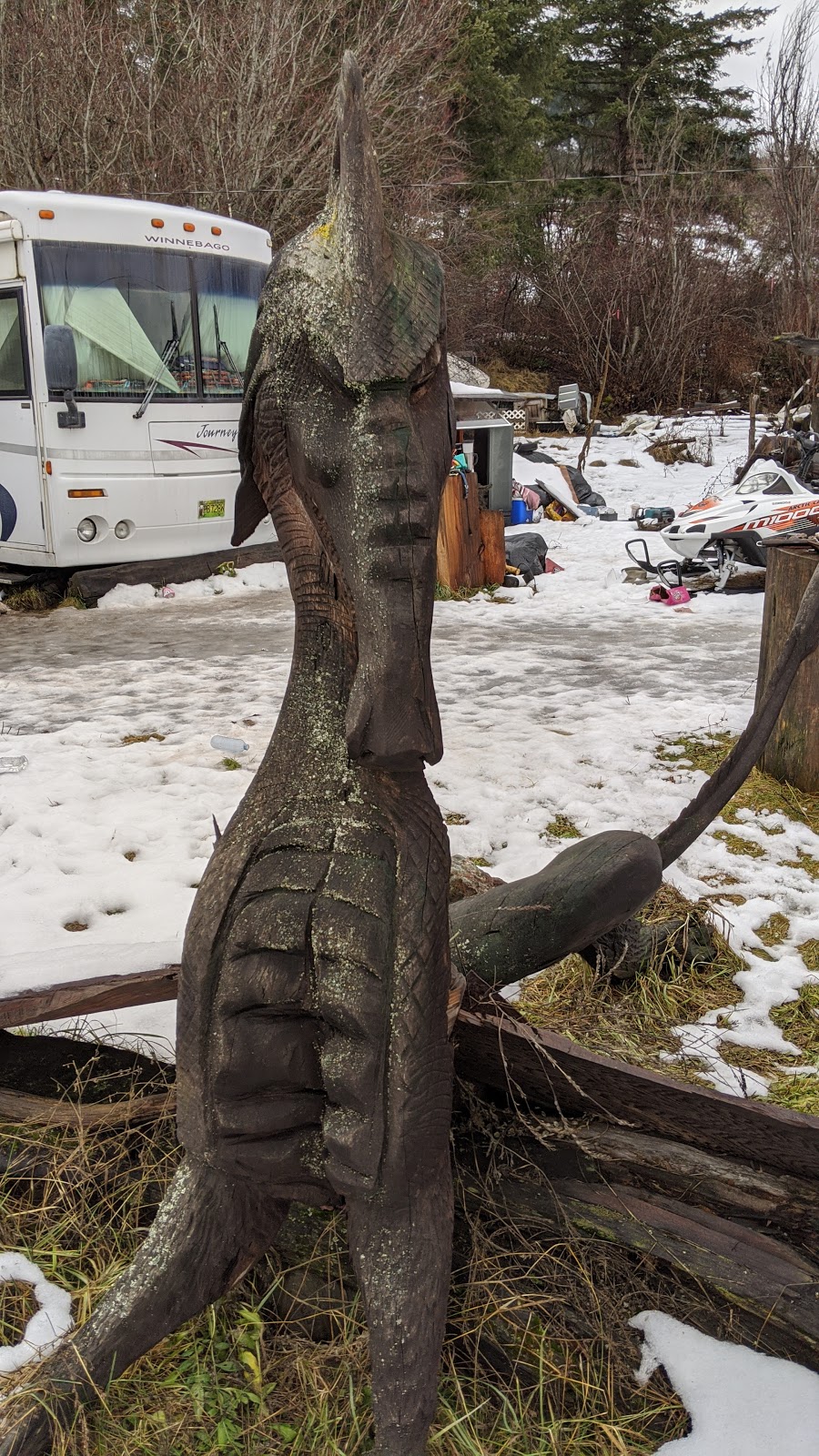 Gary Foster Originals- Wood Sculpture & Waterfalls | Chum Creek 2, BC V0E, Canada | Phone: (250) 371-0669