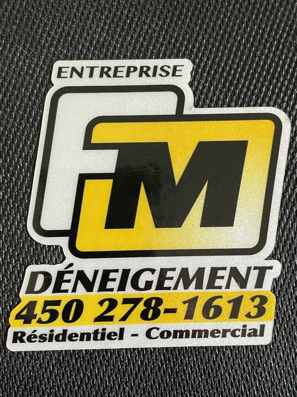 Déneigement Entreprise F.M. | 1084 Rang Saint-Ours, Saint-Pie, QC J0H 1W0, Canada | Phone: (450) 278-1613