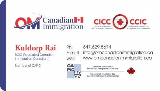 OM Canadian Immigration Services Inc. | 7405 Goreway Dr Unit 208, Mississauga, ON L4T 0A3, Canada | Phone: (647) 629-5674