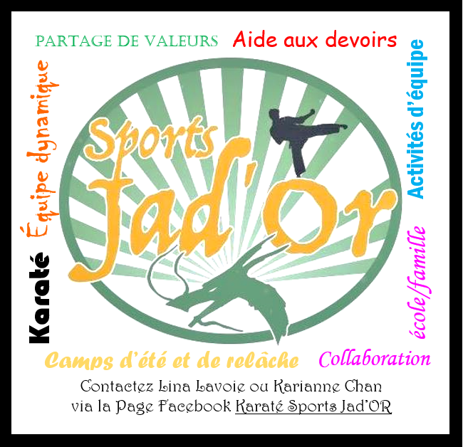 Karate Sports Jador | 79 Rue Notre Dame, Notre-Dame-des-Monts, QC G0T 1L0, Canada | Phone: (418) 324-4718