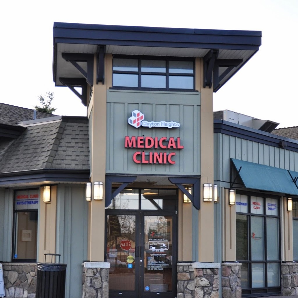 WELL Health - Clayton Heights Medical Clinic | 18730 Fraser Hwy #204, Surrey, BC V3S 0T1, Canada | Phone: (604) 575-0501