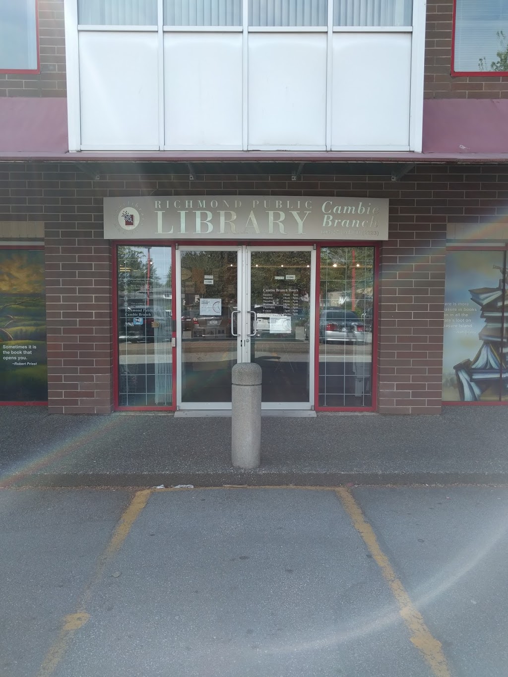 Richmond Public Library: Cambie Branch | 11590 Cambie Rd Unit 150, Richmond, BC V6X 3Z5, Canada | Phone: (604) 231-6462