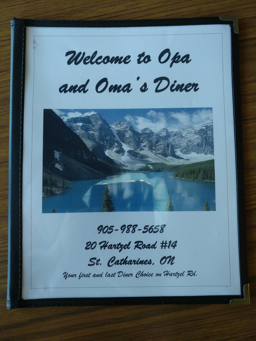 Opa & Omas Diner | 20 Hartzel Rd, St. Catharines, ON L2P 1M3, Canada | Phone: (905) 988-5658