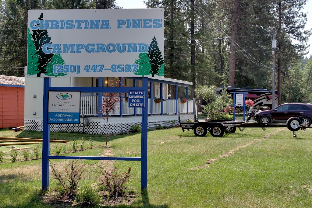 Christina Pines Campground | 1528 Neimi Rd, Christina Lake, BC V0H 1E0, Canada | Phone: (250) 447-9587