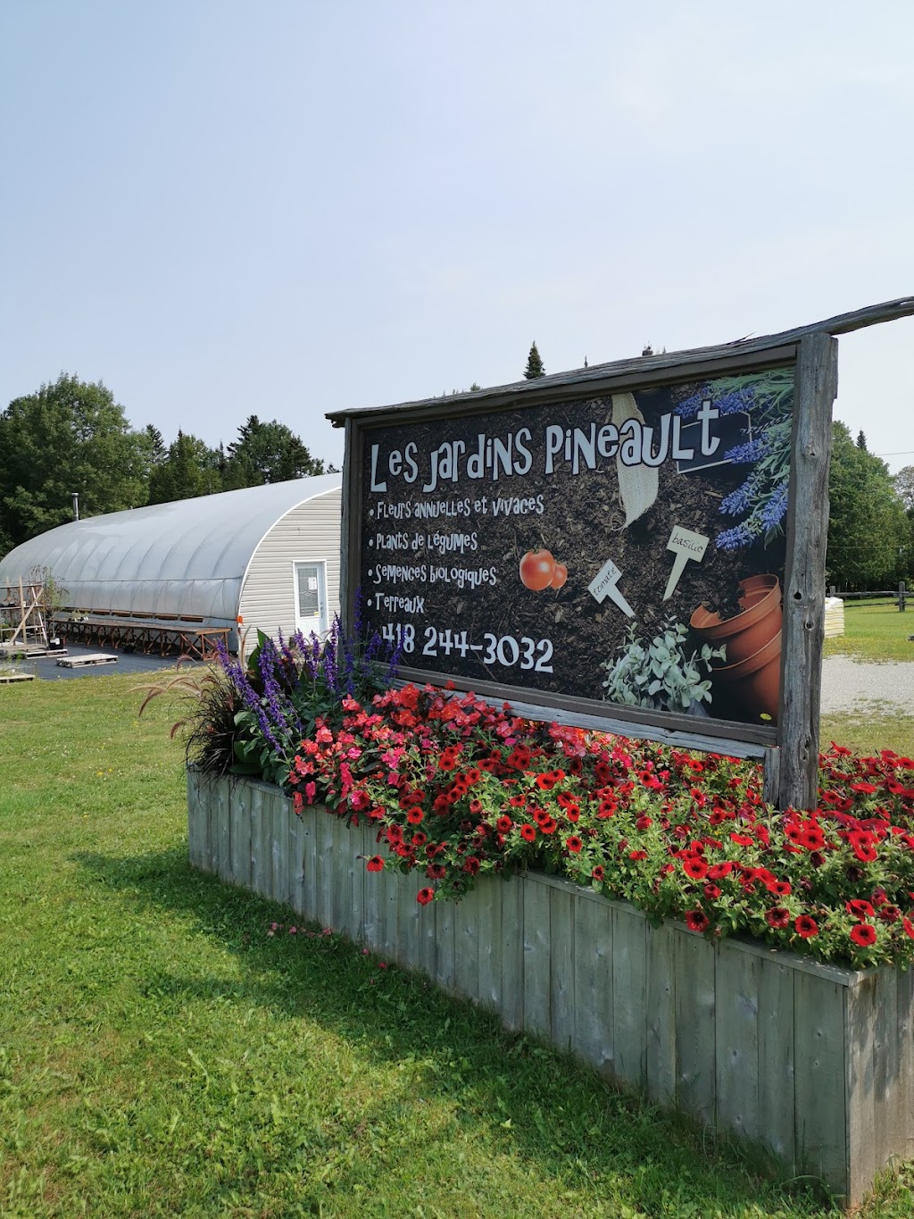 Les jardins Pineault | 416 QC-204, Saint-Just-de-Bretenières, QC G0R 3H0, Canada | Phone: (581) 372-8953